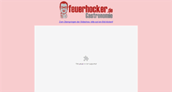 Desktop Screenshot of feuerhocker.de
